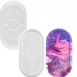 Resin Oval Tray Mould 7 Inch