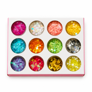 Heart Shaped Sequins Set of 12